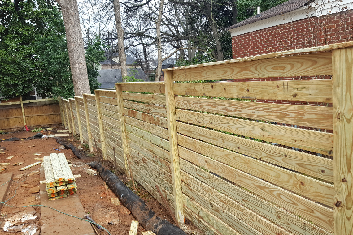 Fence construction