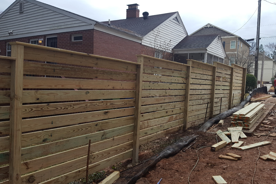 New Fence Construction