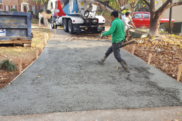 concrete work