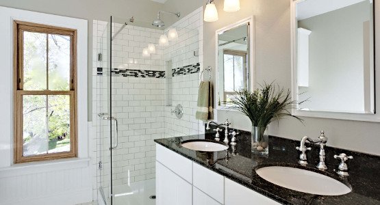 remodeled bathroom